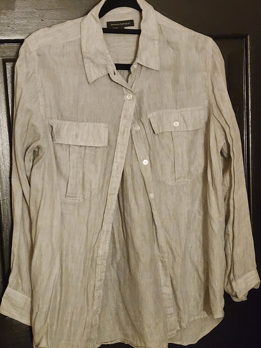 Banana Republic Women Light Linen Top